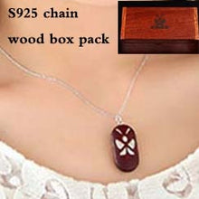 Load image into Gallery viewer, Romantatic Birthday Valentine&#39;s Day Women Gift Illusionist Locket Butterfly Heart Pendant 990 Silver Necklaces Can Print Photos