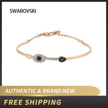 Load image into Gallery viewer, Authentic Original &amp; Brand new Swarovski Duo Evil Eye Bangle