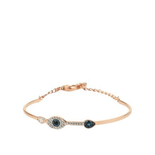 Load image into Gallery viewer, Authentic Original &amp; Brand new Swarovski Duo Evil Eye Bangle