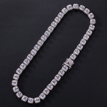 Load image into Gallery viewer, UWIN Square Cubic Zirconia Tennis Chains Top Quality Hiphop Necklace Luxury Full Iced Out CZ Jewelry For Men Women Drop Shipping